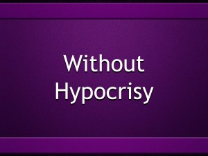 Hypocrisy